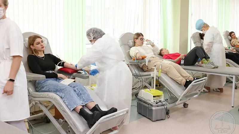 В ГрГМУ прошла неделя донорства