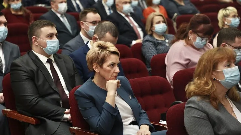 В ГрГМУ прошла расширенная итоговая коллегия главного управления здравоохранения Гродненского облисполкома