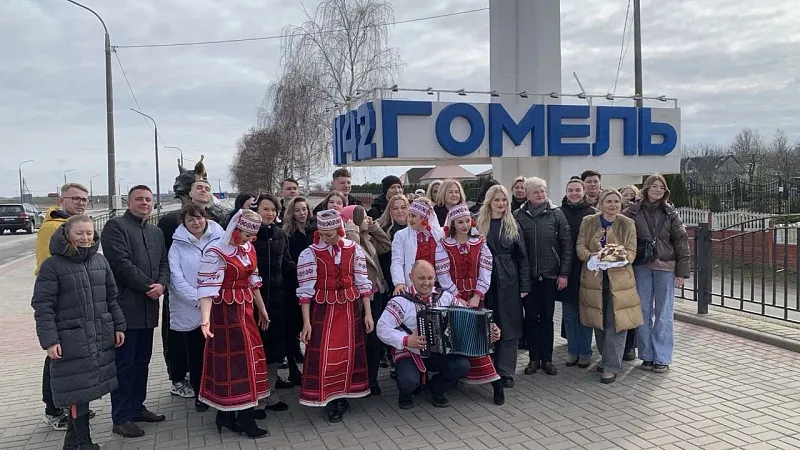 Делегация ГрГМУ принимает участие в III Республиканском форуме кураторов учебных групп в рамках республиканского праздника «Гомель – молодежная столица Республики Беларусь-2025»