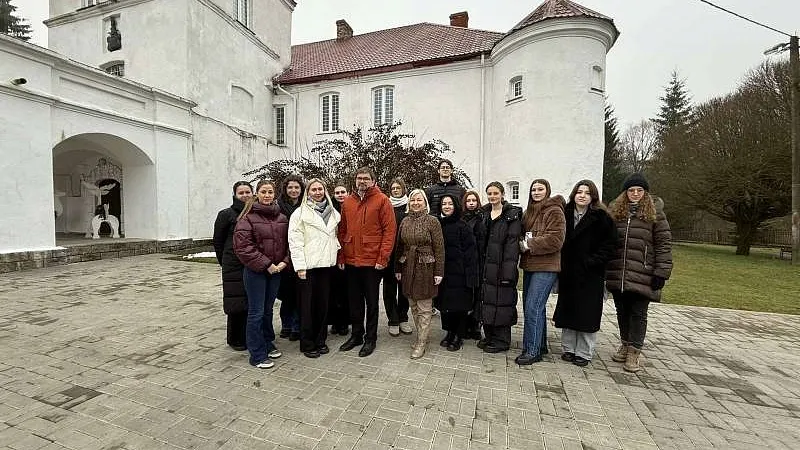 Студенты медико-психологического факультета посетили республиканскую психиатрическую больницу «Гайтюнишки»