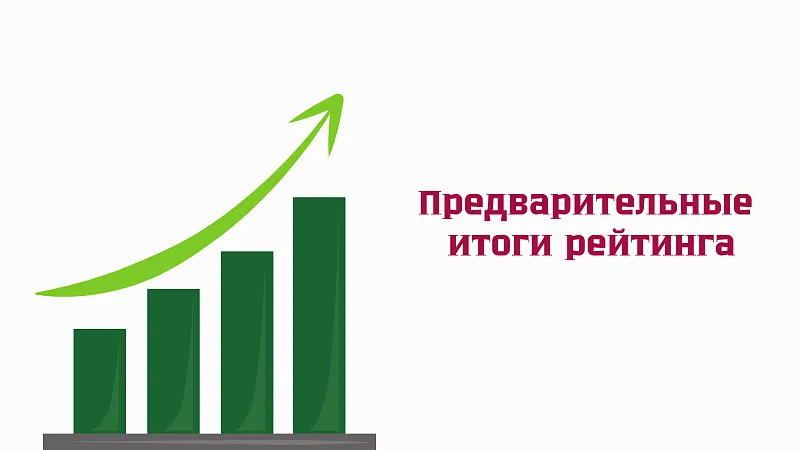 Предварительные итоги рейтинга