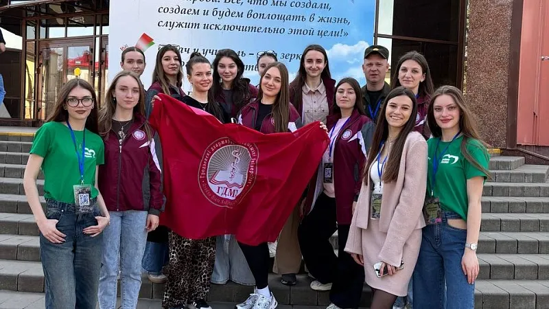 Команда ГрГМУ – призеры военно-патриотического конкурса среди девушек «Я бы в армию пошла»