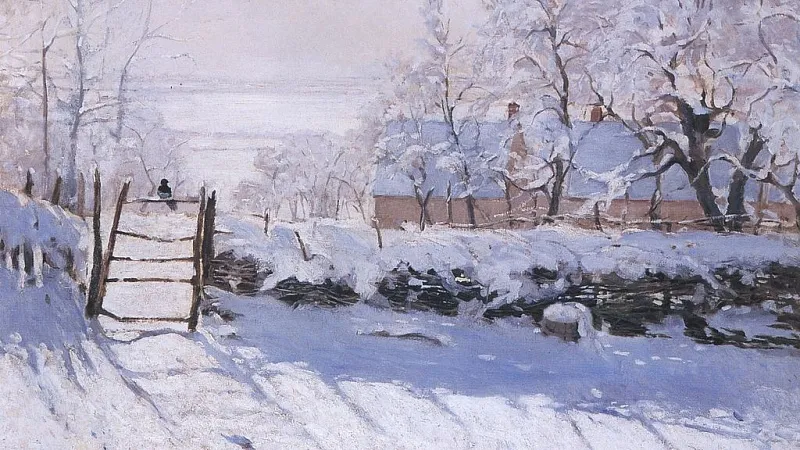 Клод Моне. «Сорока»