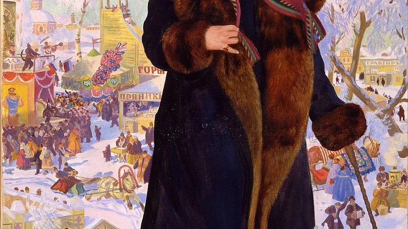 Борис Кустодиев. «Портрет Ф. И