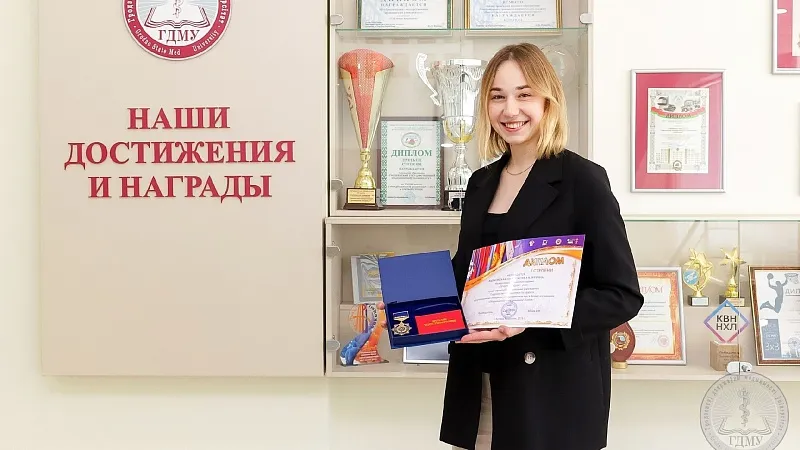 Студентка ГрГМУ Анастасия Вырковская – победитель международного проекта «Лучший студент СНГ-2023»