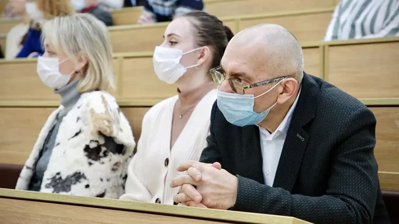 В ГрГМУ обсудили проект изменений и дополнений Конституции Республики Беларусь