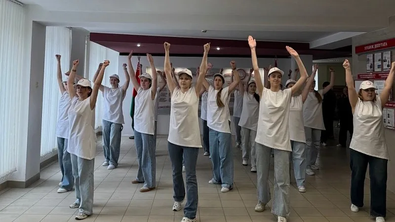 В ГрГМУ прошел профилактический флешмоб «СКАЖИ НАРКОТИКАМ – НЕТ!»