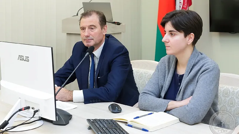 ГрГМУ принял участие в онлайн-конференции в сфере образования между высшими учебными заведениями Гродненской области и провинции Ганьсу