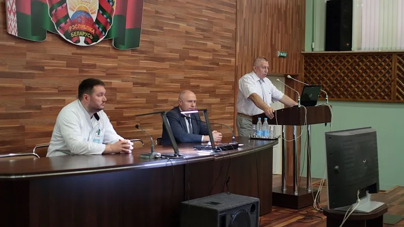 ГрГМУ и университетскую клинику в рамках программы «Приглашенный профессор» посетил главврач областного научно-практического колопроктологического центра г. Витебска