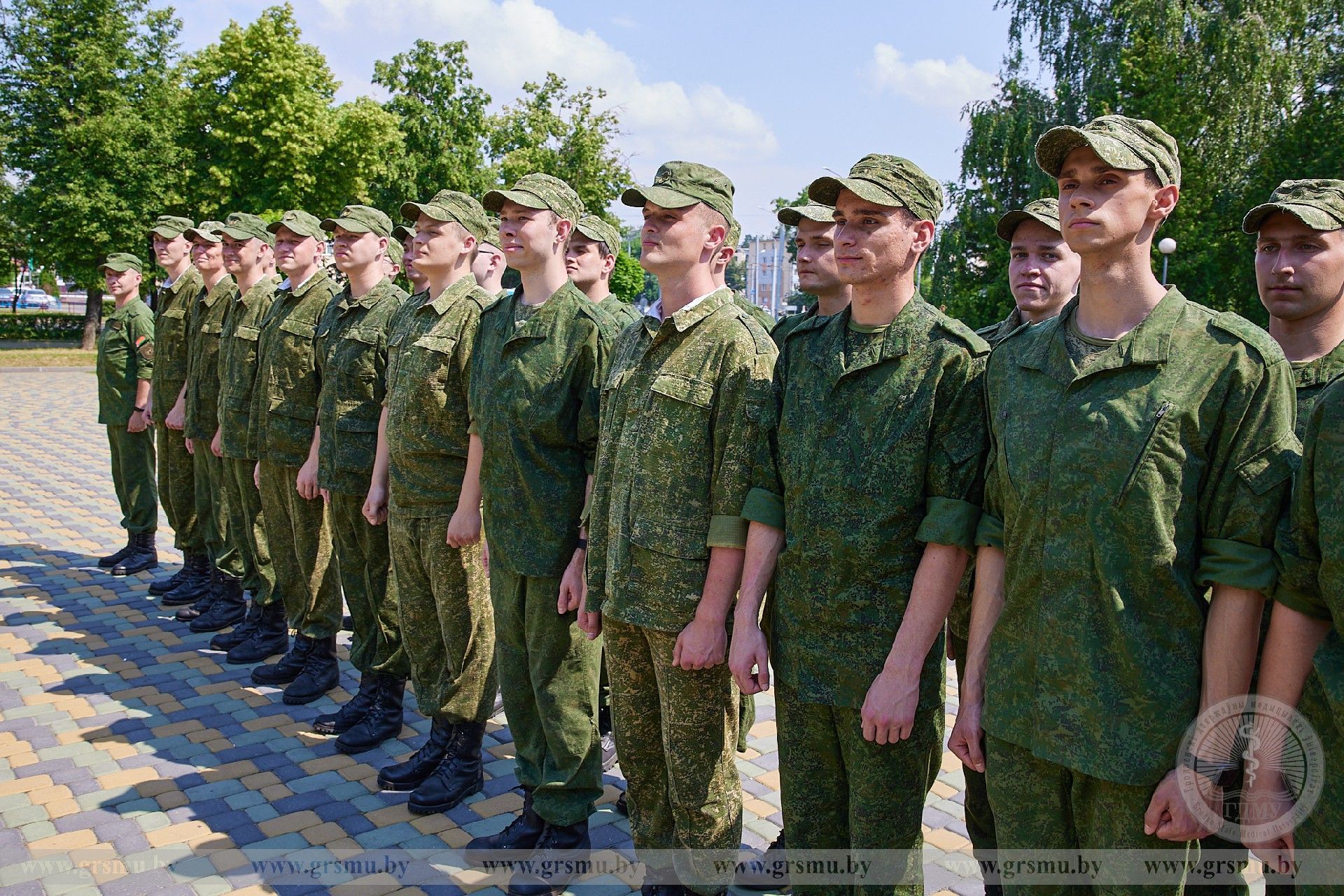 На военной кафедре ГрГМУ началась итоговая практика