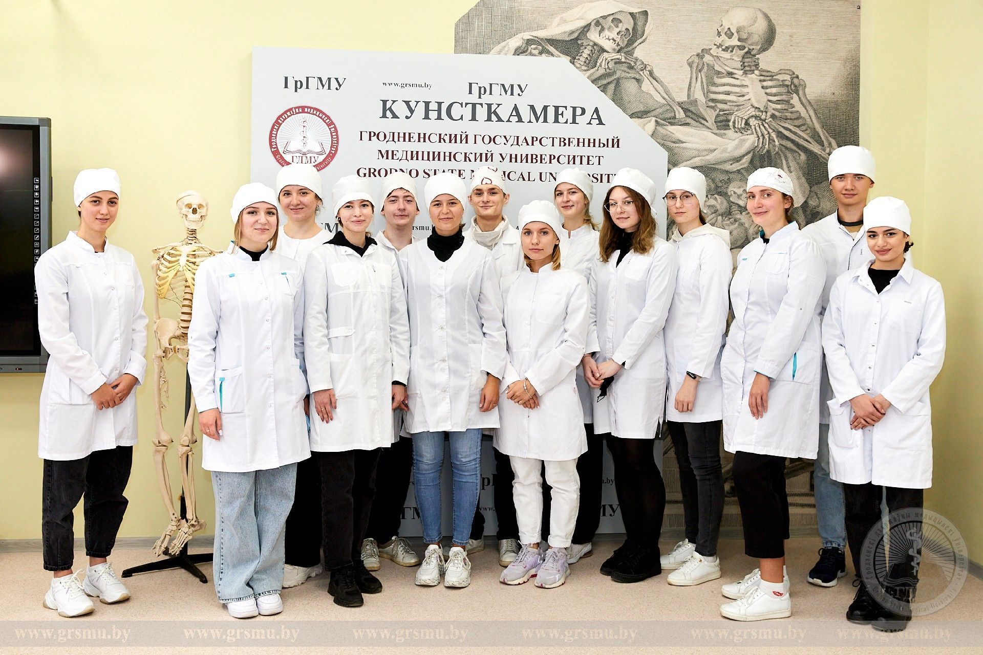 Уникальные экспонаты, полезные девайсы и цифровой музей в перспективе. Кафедра нормальной анатомии ГрГМУ сменила «прописку»