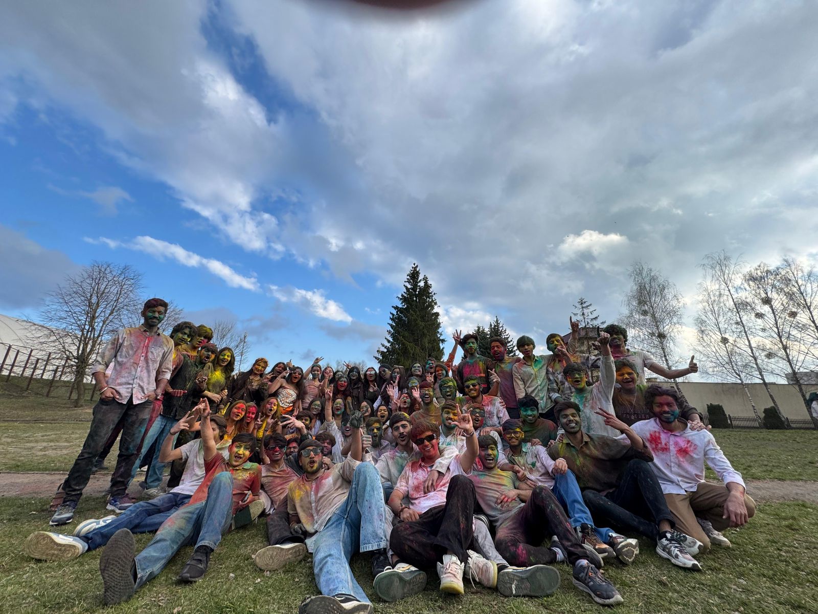 Indian Students Celebrated Holi