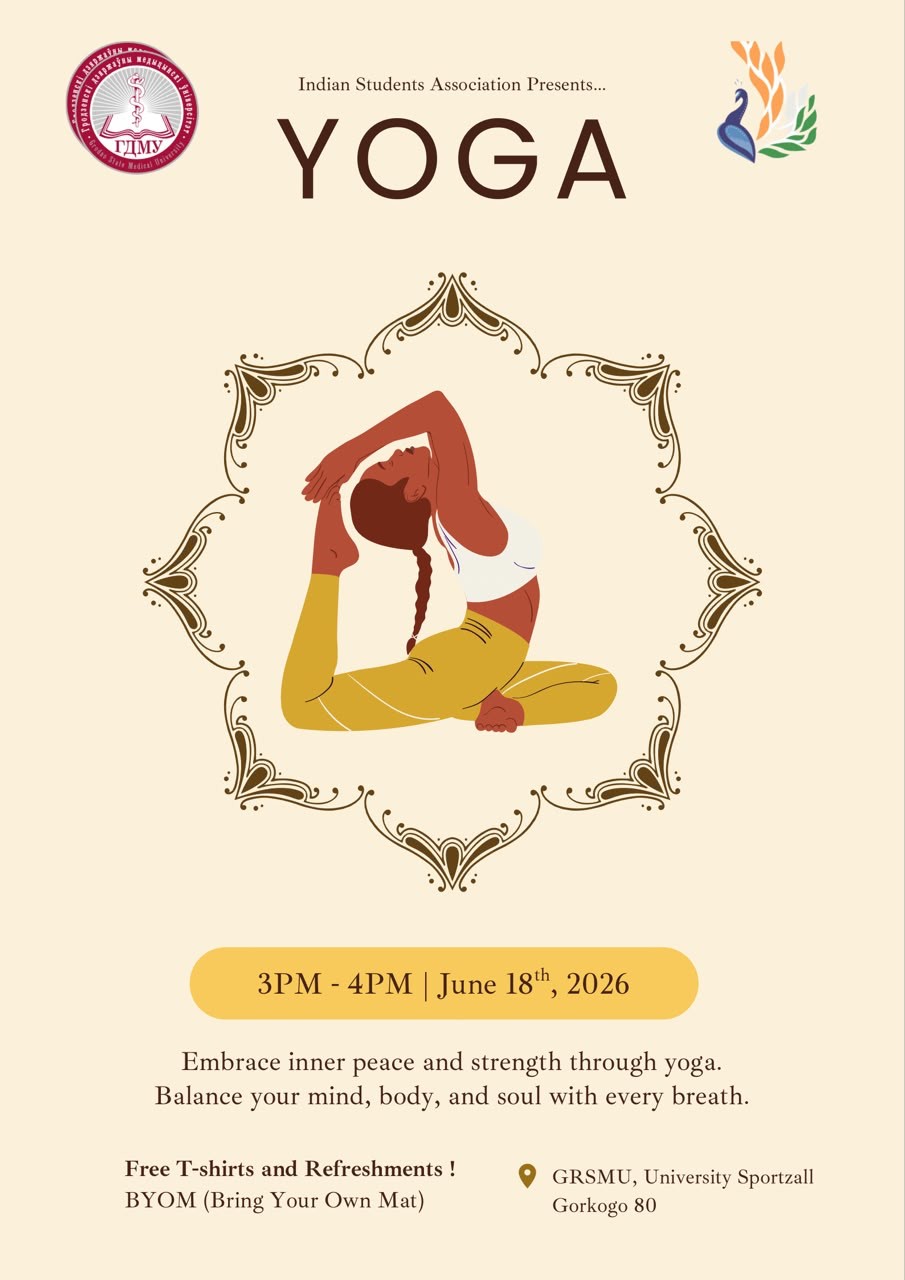 Yoga: Indian students inviting