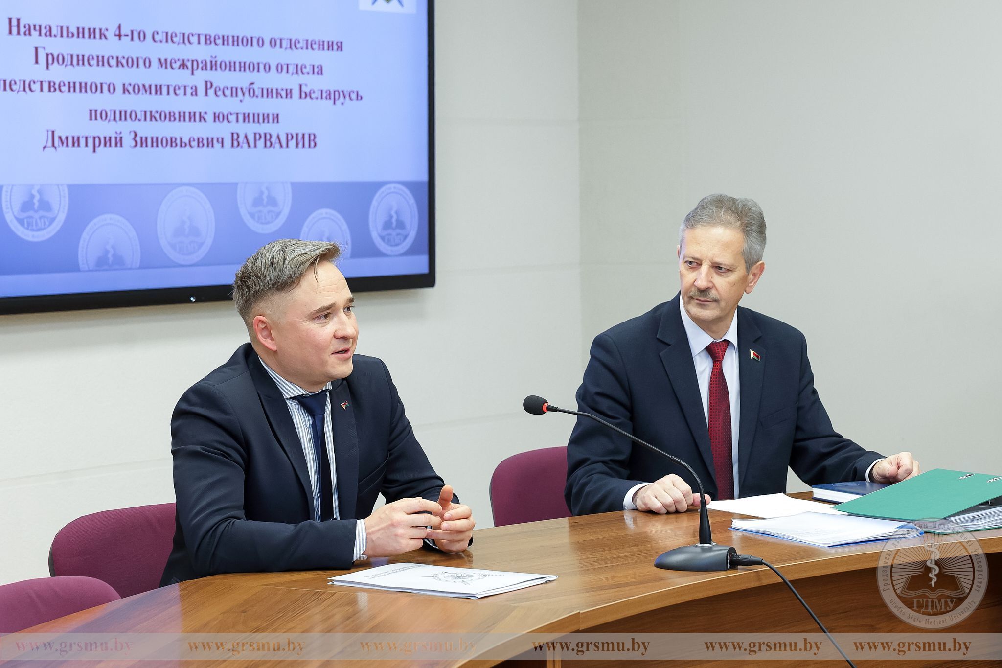 В ГрГМУ продолжается цикл встреч руководства вуза с резервом руководящих кадров. В фокусе внимание – кибербезопасность