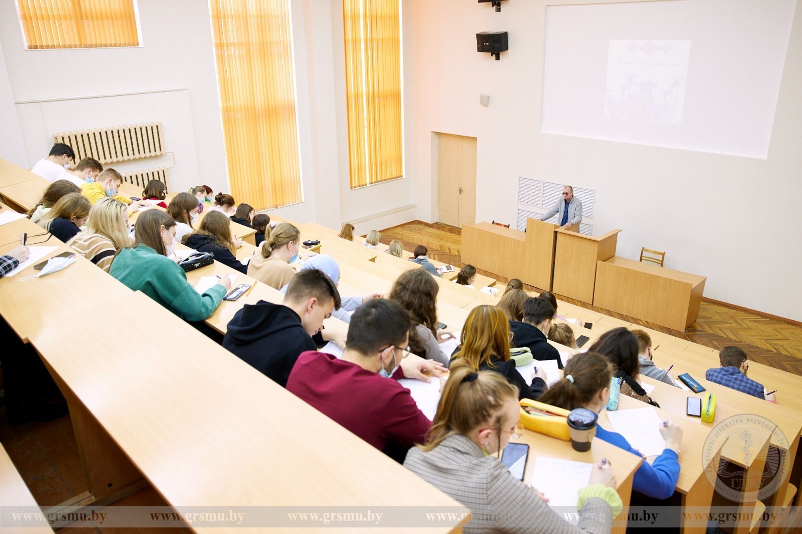 Рэспубліканская беларускамоўная дыктоўка прайшла ў ГрДМУ