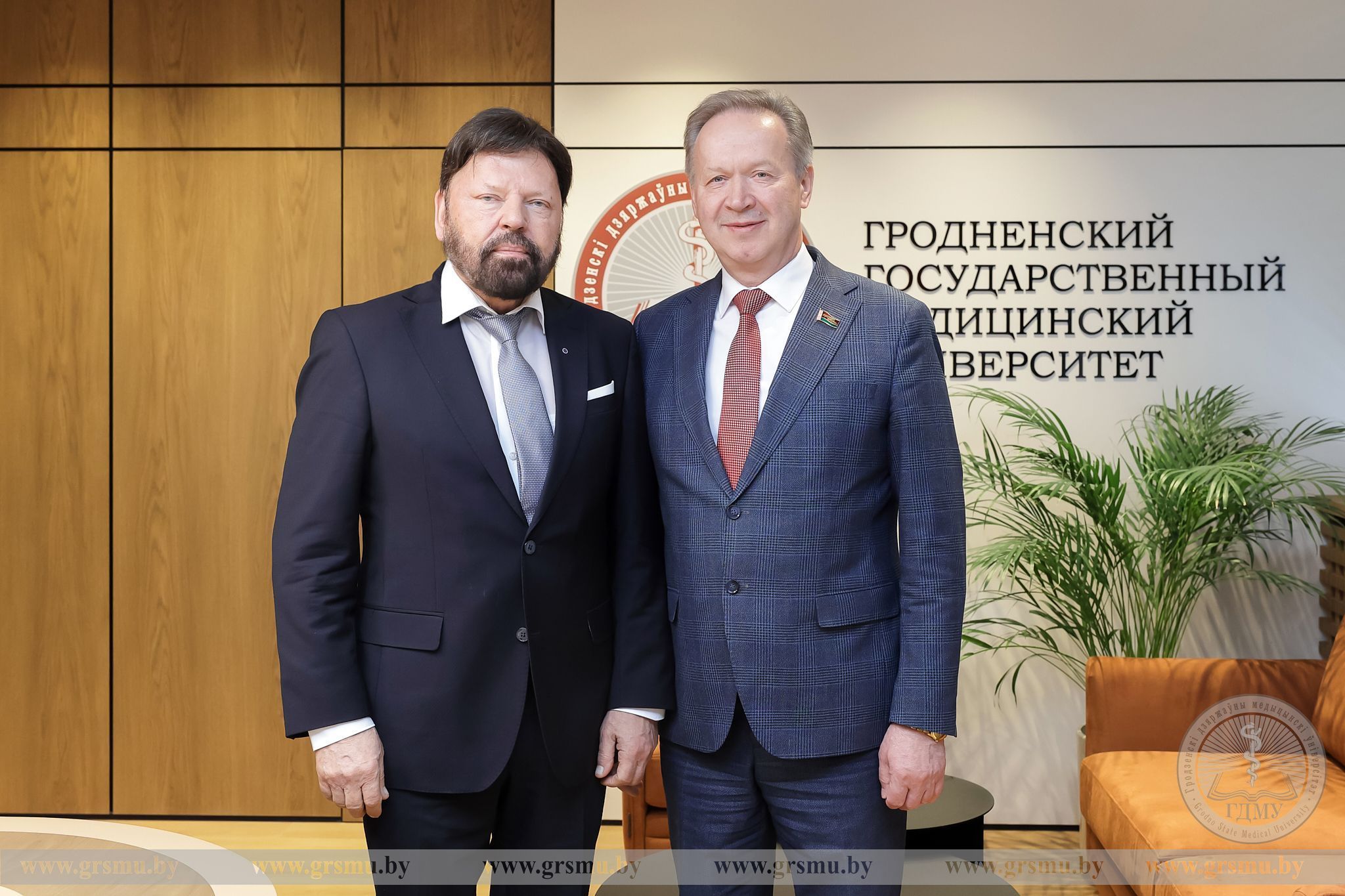 Медыцына без межаў. Ганаровы консул Рэспублікі Беларусь у Люцэрне (Швейцарская Канфедэрацыя) наведаў ГрДМУ
