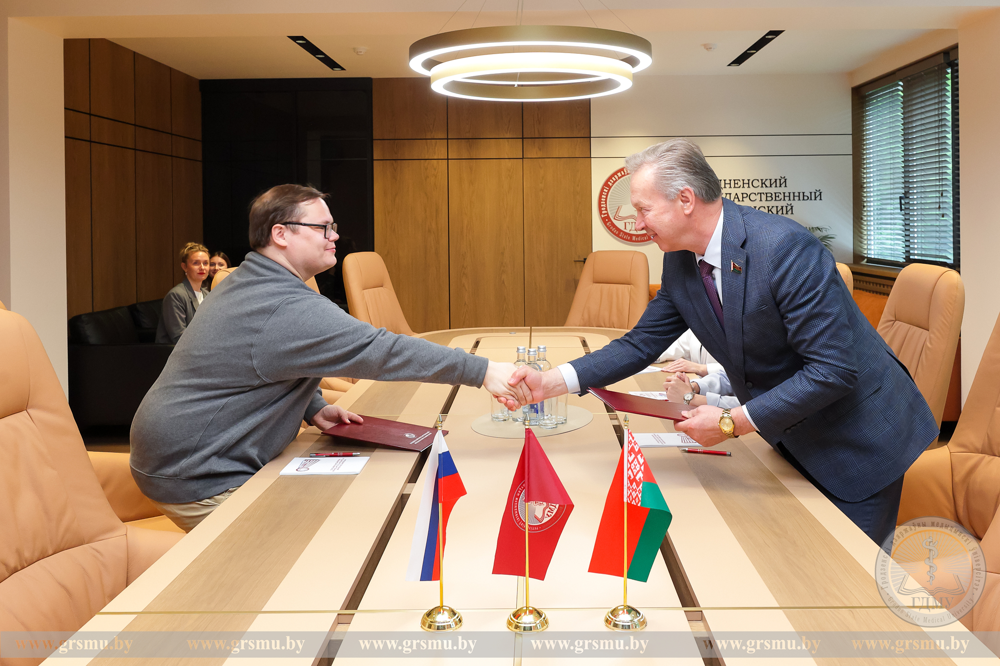 ГрГМУ и Пермский университет подписали меморандум о взаимопонимании