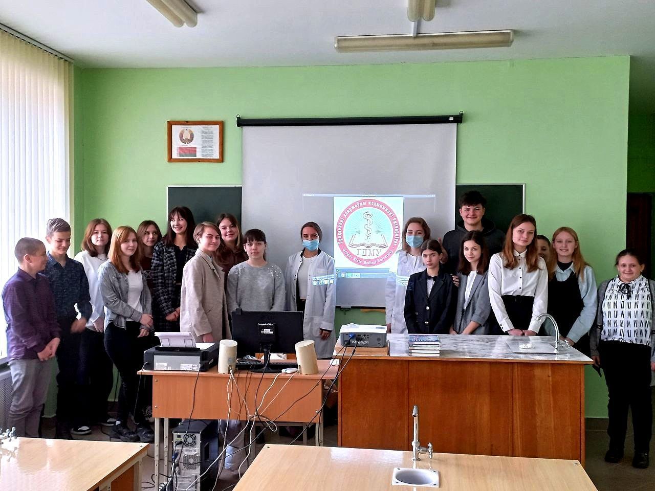 Навстречу абитуриентам! Как студенты ГрГМУ проводят профориентационные встречи