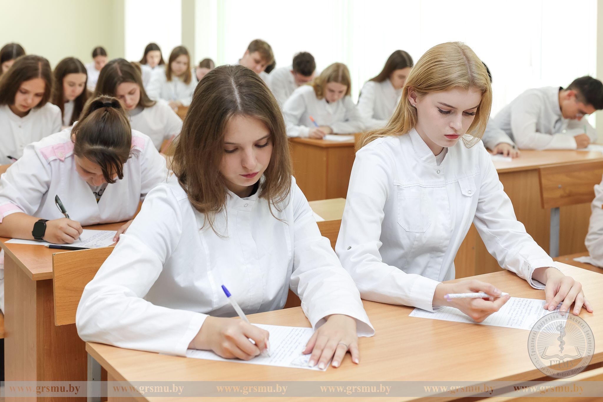 ГрДМУ далучыўся да рэспубліканскай дыктоўкі «Дзень народнага адзінства»