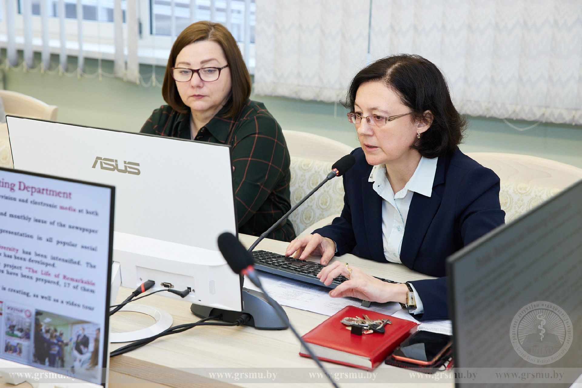 An online post-accreditation visit of an international team of peer review experts