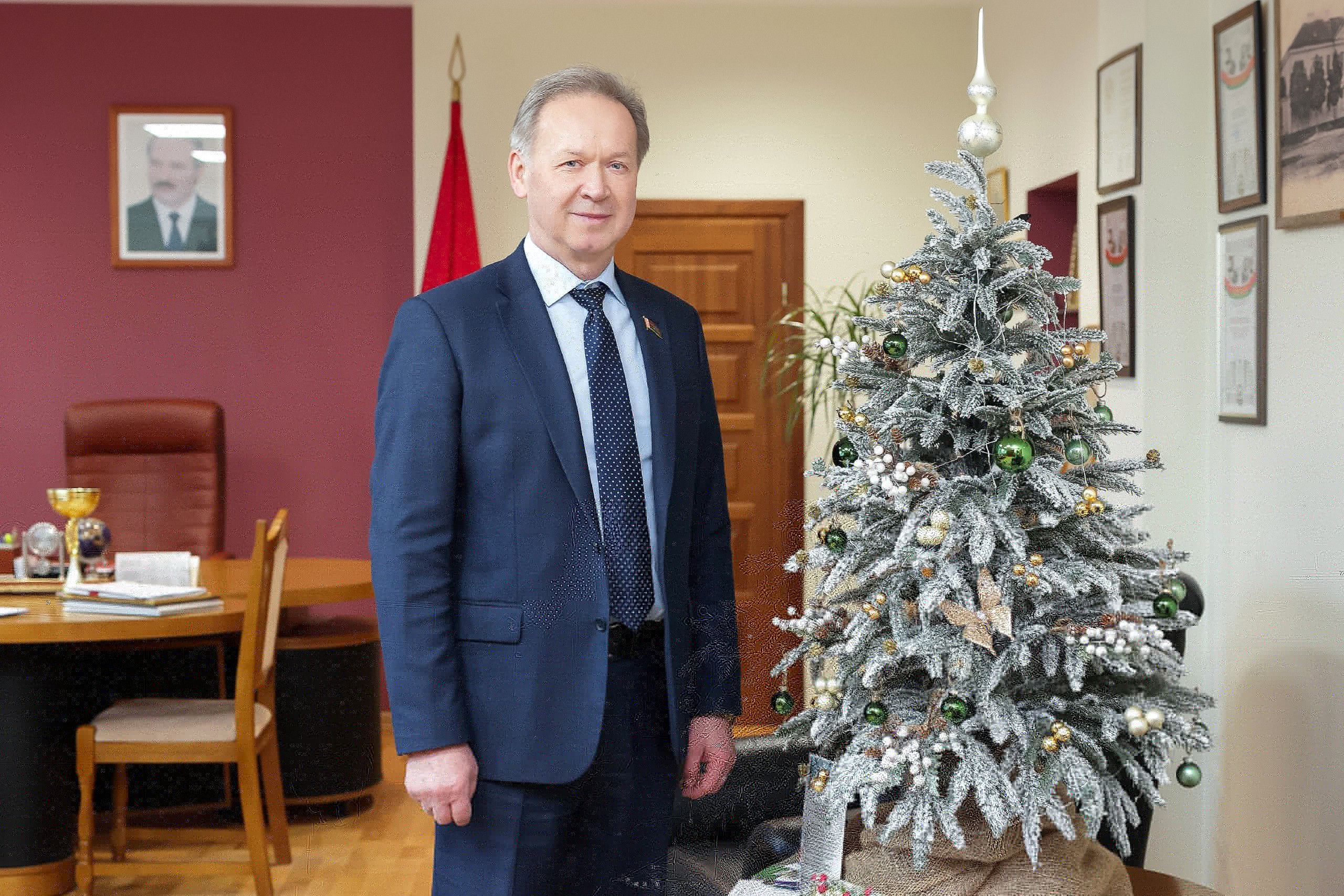 Merry Christmas and Happy New Year from Rector Igor Georgievich Zhuk