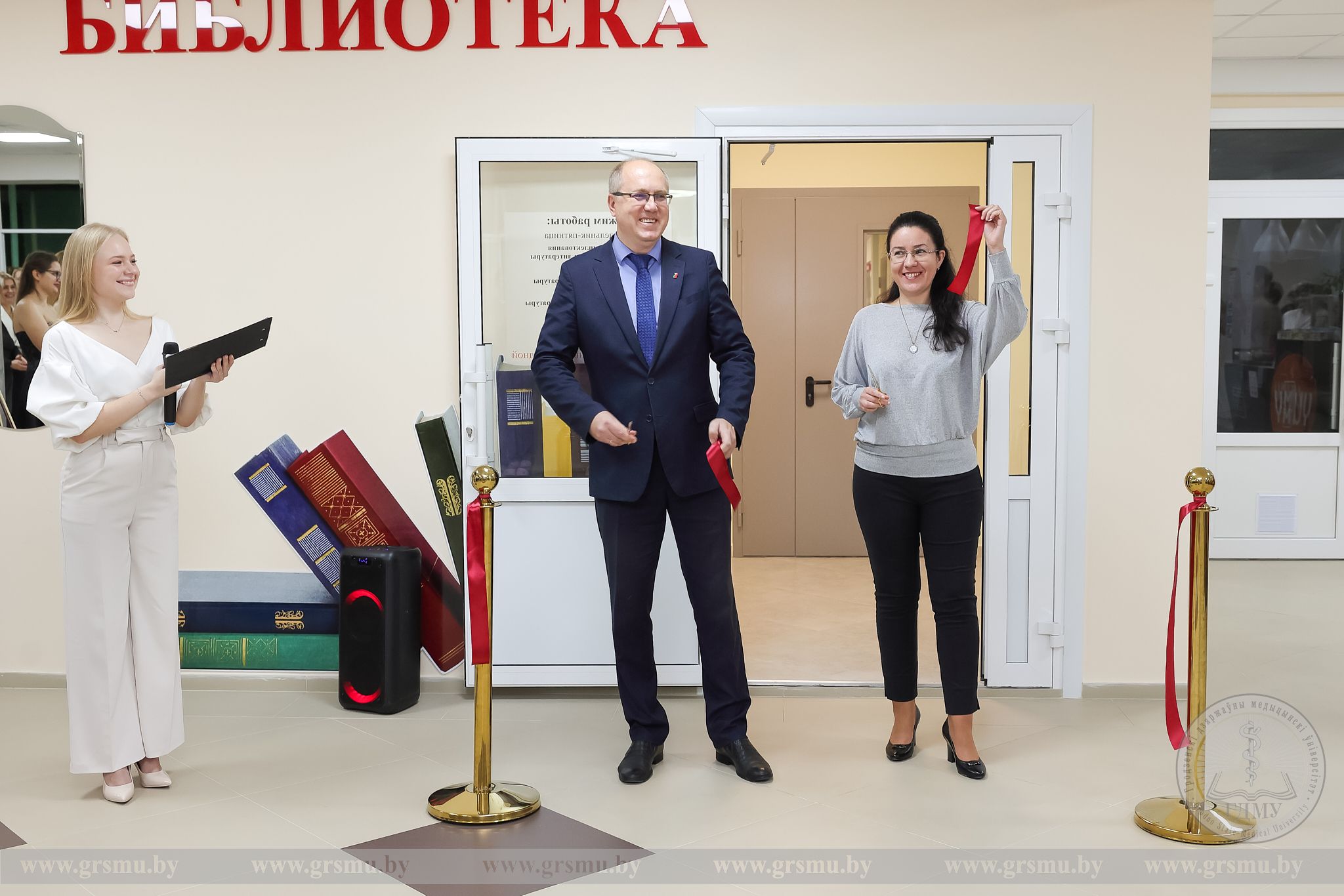 Мир науки и новых знаний. В ГрГМУ состоялось торжественное открытие университетской библиотеки