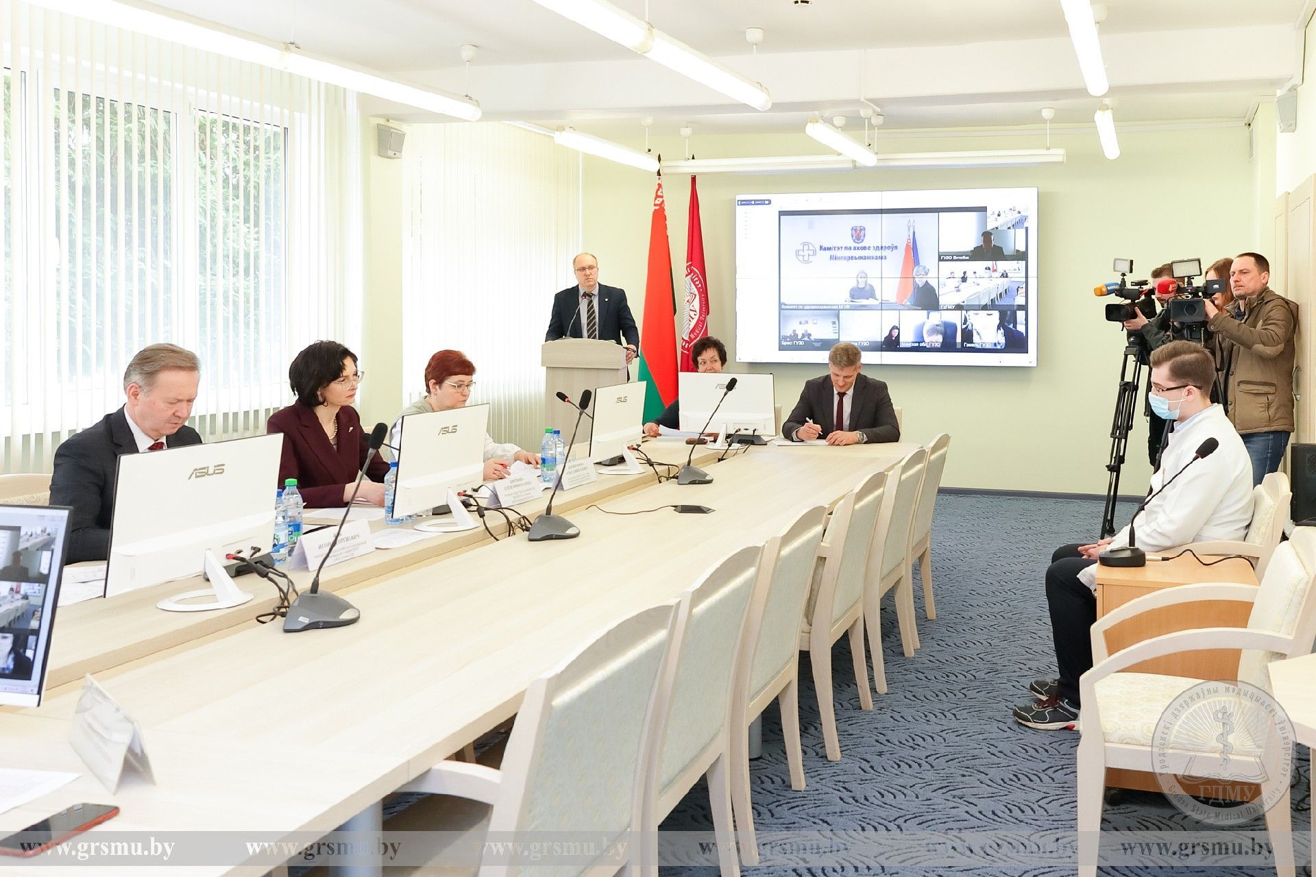 В Гродненском медуниверситете прошло распределение выпускников 2023 года