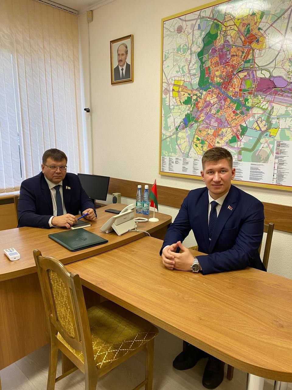 Студент ГрГМУ Матвей Лянцевич принял участие в личном приёме граждан