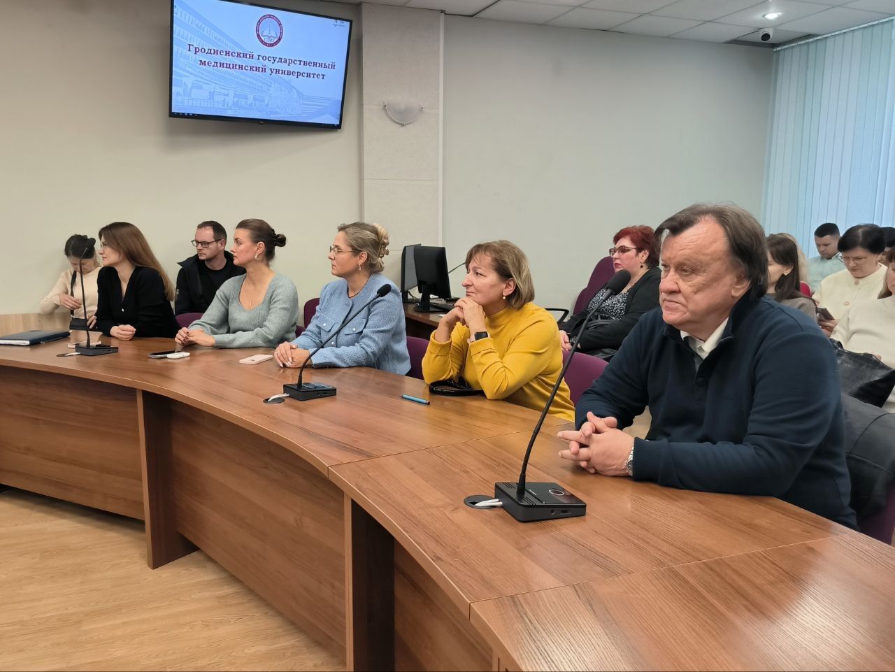 В ГрГМУ прошла встреча с представителями предприятия «Стравита»
