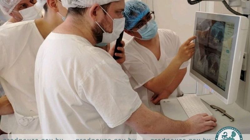 В БСМП провели первую операцию с использованием нейрохирургической навигационной системы