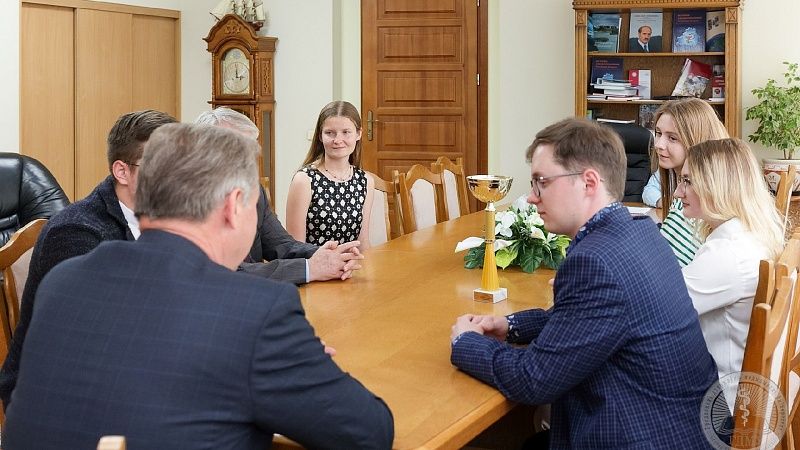 Награждение победителей V Всероссийской студенческой олимпиады по кардиологии