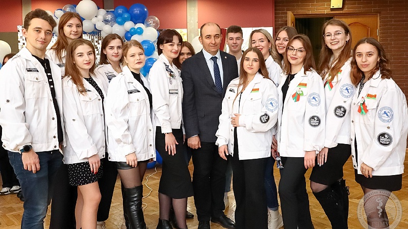 Урачыстая цырымонія закрыцця трэцяга працоўнага семестра-2022