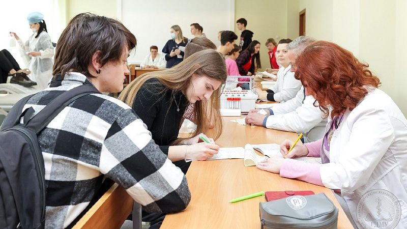 Неделя донорства в ГрГМУ (2023)