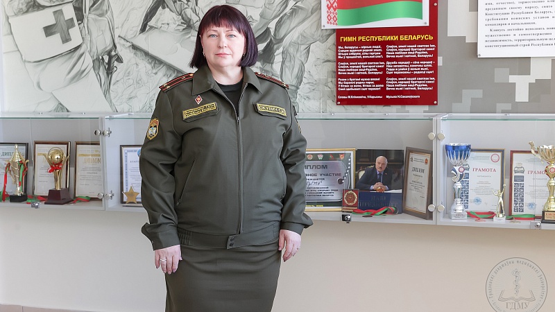 Врач, военнослужащий, преподаватель. Подполковник медицинской службы Светлана Ивановна Окулич в проекте «Женский код медицины»