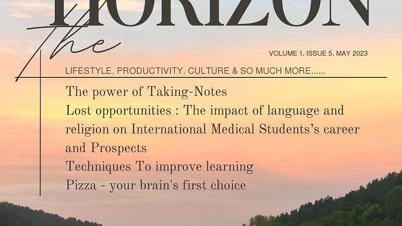 The 6th issue of «The Horizon»