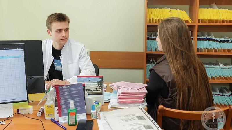 Уверенные шаги в профессии: как трудится медицинский отряд в здравпункте ГрГМУ