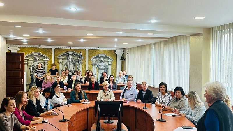 Встреча членов первички «Белорусского союза женщин» и представителей молодежного крыла
